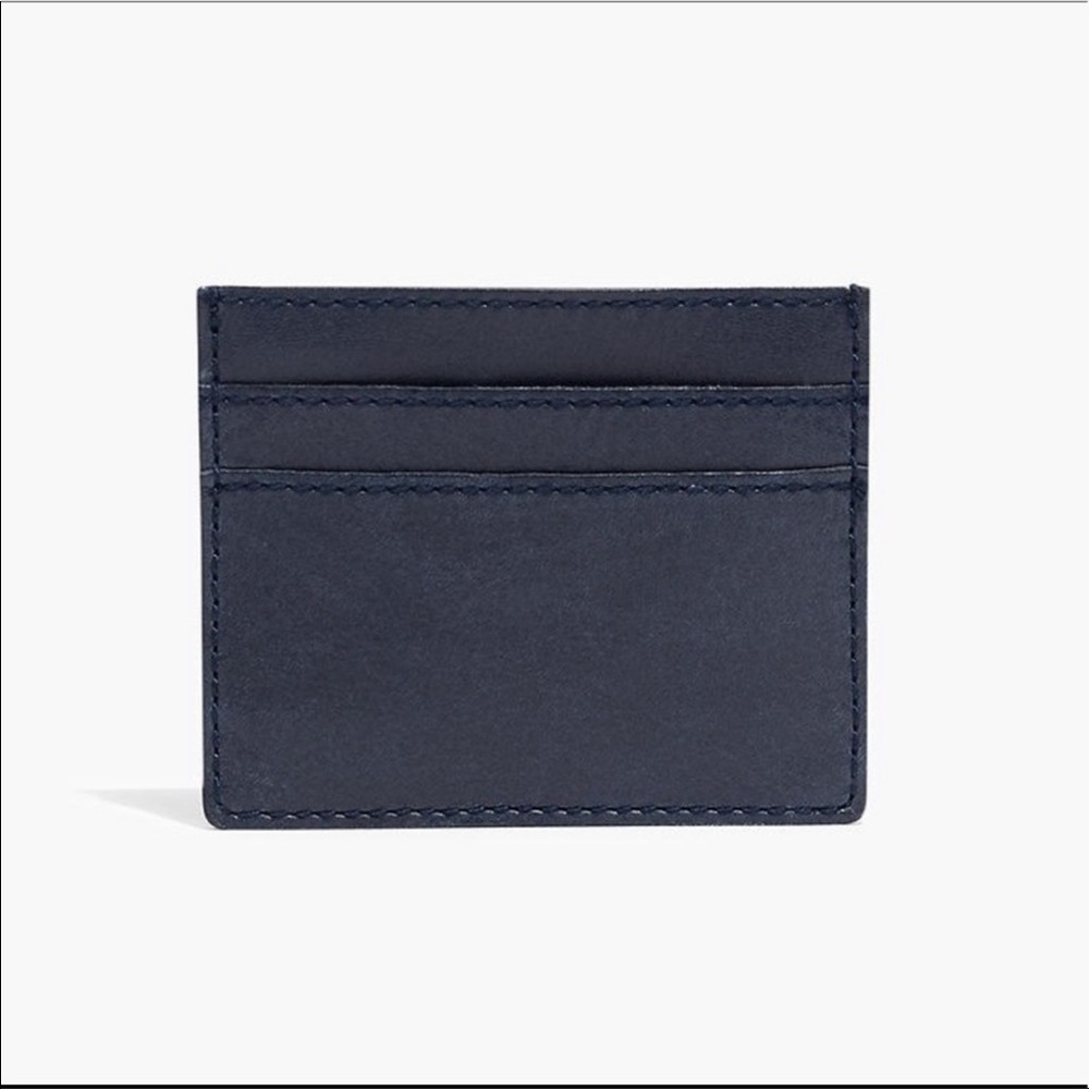 NEW Madewell Deep Navy Card Holder